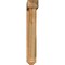 Ekena Millwork Traditional Arts and Crafts Rough Sawn Bracket w/ Offset Brace, Western Red Cedar, 6"W x 32"D x 38"H BKT0604X32X38TRA03RWR - alternate 2